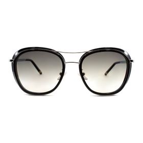 Boucheron 0022S 001 53 Unisex GRİ Köşeli Çerçeve Güneş Gözlüğü