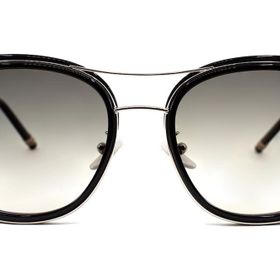 Boucheron 0022S 001 53 Unisex GRİ Köşeli Çerçeve Güneş Gözlüğü