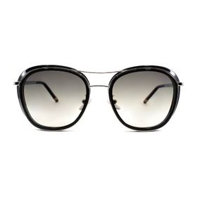 Boucheron 0022S 001 53 Unisex GRİ Köşeli Çerçeve Güneş Gözlüğü