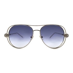 Boucheron 0030S 002 55 Unisex GRİ Damla Çerçeve Güneş Gözlüğü