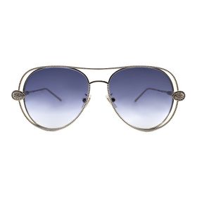 Boucheron 0030S 002 55 Unisex GRİ Damla Çerçeve Güneş Gözlüğü