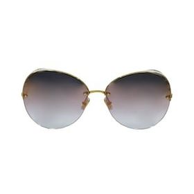 Boucheron 0034S 001 62 Gold Çekik Çerçeve Kadın Güneş Gözlüğü