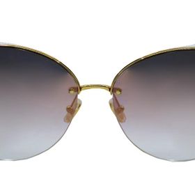 Boucheron 0034S 001 62 Gold Çekik Çerçeve Kadın Güneş Gözlüğü