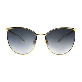 Boucheron 0058S 001 59 Unisex GOLD Köşeli Çerçeve Güneş Gözlüğü