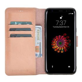 Bouletta 099-001-001-169 Magic Wallet Deri Arka Kapak-samsung S8-cz09 Açık Yeşil Telefon Kılıfı