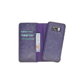 Bouletta 099-001-001-170 Magic Wallet Deri Arka Kapak-samsung S8-b13 Mor Telefon Kılıfı