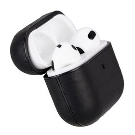 Bouletta AA1 Siyah Jupp Apple Airpods 3.Nesil Uyumlu Deri Kılıf