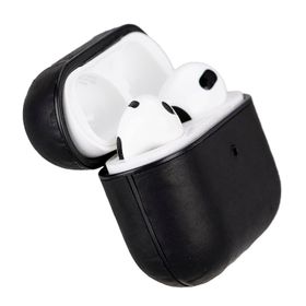 Bouletta AA1 Siyah Jupp Apple Airpods 3.Nesil Uyumlu Deri Kılıf