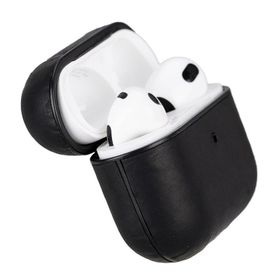 Bouletta AA1 Siyah Jupp Apple Airpods 3.Nesil Uyumlu Deri Kılıf