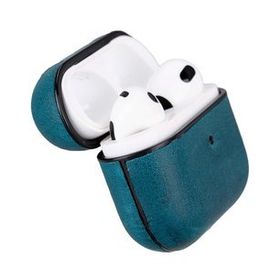 Bouletta AA32 Mavi Jupp Apple Airpods 3.Nesil Uyumlu Deri Kılıf