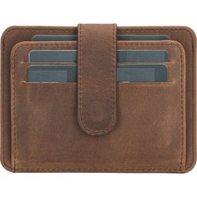 Bouletta BLW019 G2 Antik Kahve Slim Çok Bölmeli Unisex Deri Kartlık