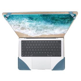 Bouletta BRN4EF Mavl Siyah Chester Deri 13-14 inç Macbook Kılıfı