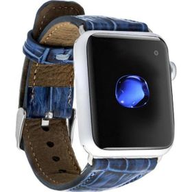 Bouletta Croco YK07 42-44-45 mm Apple Watch Uyumlu Deri Kordon
