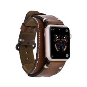 Bouletta CUFF PUCF RST2 42-44-45 mm Apple Watch Uyumlu Deri Kordon