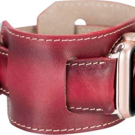 Bouletta CUFF V4EF 42-44-45 mmApple Watch Uyumlu Deri Kordon
