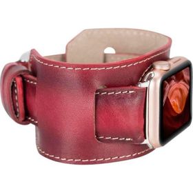 Bouletta CUFF V4EF 42-44-45 mmApple Watch Uyumlu Deri Kordon