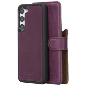 Bouletta CZ7 Samsung Galaxy S23 Plus Uyumlu Deri Cüzdanlı Kılıf