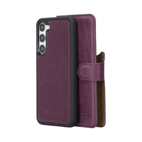 Bouletta CZ7 Samsung Galaxy S23 Plus Uyumlu Deri Cüzdanlı Kılıf