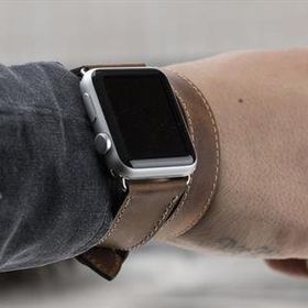 Bouletta DT G2 42-44-45 mm Apple Watch Uyumlu Deri Kordon