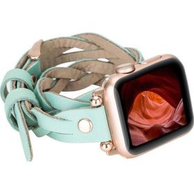 Bouletta DT RT BRN7 38-40-41 mm Apple Watch Uyumlu Deri Kordon