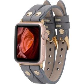Bouletta Ely Double Tour GT RST9 Apple Watch Uyumlu Deri Kordon