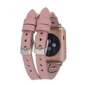 Bouletta Ely Double Tour ST NU2 Apple Watch Uyumlu Deri Kordon