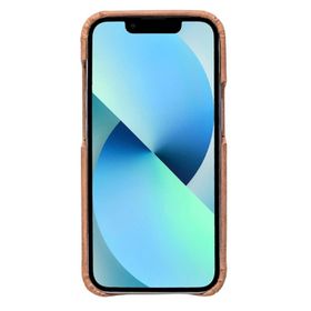 Bouletta F360 G2 Kahve Apple iPhone 13 Pro Uyumlu Deri Arka Kapak