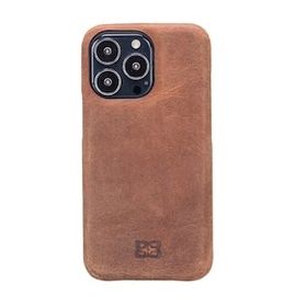 Bouletta F360 G2 Kahve Apple iPhone 13 Pro Uyumlu Deri Arka Kapak