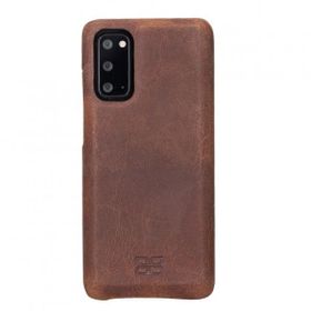 Bouletta F360 G2 Kahve Samsung Galaxy S20 Uyumlu Deri Arka Kapak