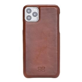 Bouletta F360 Max Apple iPhone 11 Pro Max Uyumlu Deri Arka Kapak
