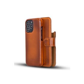 Bouletta F360 Max Apple iPhone 11 Pro Max Uyumlu Deri Arka Kapak