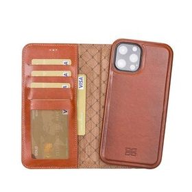 Bouletta F360 Max Apple iPhone 11 Pro Max Uyumlu Deri Arka Kapak