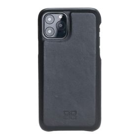 Bouletta F360 RST1 Apple iPhone 11 Pro Uyumlu Deri Siyah Cep Telefonu Arka Kapak