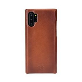 Bouletta F360 RST2EF Taba Samsung Galaxy Note 10 Uyumlu Deri Arka Kapak