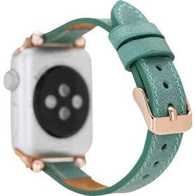 Bouletta FERRO CZ12 42-44-45 mm Apple Watch Uyumlu Deri Kordon