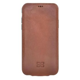 Bouletta FLCC RST2EF Siyah Apple iPhone XR Uyumlu Deri Kapaklı Kılıf