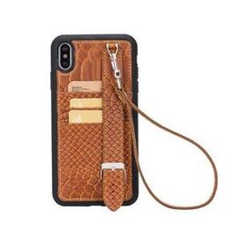 Bouletta FXCP FXH SND5 Apple iPhone XS Max Uyumlu Deri Taba Cep Telefonu Arka Kapak