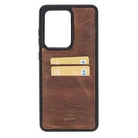Bouletta FXCP G2 Samsung Galaxy S20 Ultra Uyumlu Deri Taba Cep Telefonu Arka Kapak