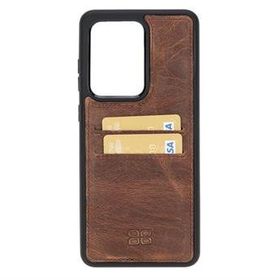 Bouletta FXCP G2 Samsung Galaxy S20 Ultra Uyumlu Deri Taba Cep Telefonu Arka Kapak