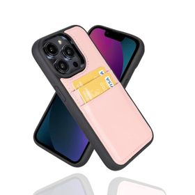 Bouletta FXCP NU2 Apple iPhone 14 Pro Deri Pembe Cep Telefonu Arka Kapak