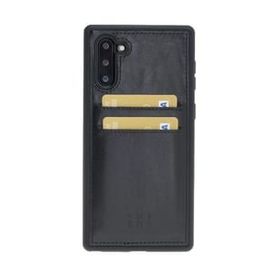 Bouletta FXCP RST1 Samsung Galaxy Note 10 Uyumlu Deri Siyah Cep Telefonu Arka Kapak