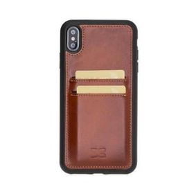 Bouletta FXCP RST2EF Apple iPhone XS Max Uyumlu Deri Taba Cep Telefonu Arka Kapak