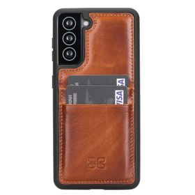 Bouletta FXCP RST2EF Samsung Galaxy S21 Uyumlu Deri Arka Kapak