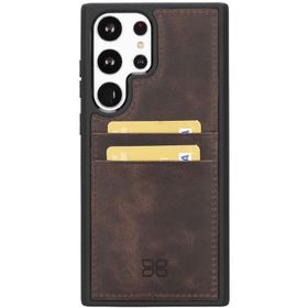 Bouletta FXCP TN3 Samsung Galaxy S23 Plus Deri Kahve Cep Telefonu Arka Kapak
