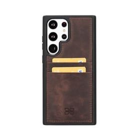 Bouletta FXCP TN3 Samsung Galaxy S23 Plus Deri Kahve Cep Telefonu Arka Kapak