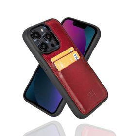 Bouletta FXCP V4EF Apple iPhone 14 Pro Deri Taba Cep Telefonu Arka Kapak