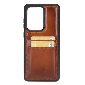 Bouletta FXCPRST2 Samsung Galaxy S20 Ultra Uyumlu Deri Taba Cep Telefonu Arka Kapak