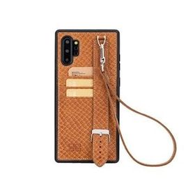 Bouletta FXH0 SND5 Samsung Galaxy Note 10 Plus Uyumlu Deri Kapak Kılıf