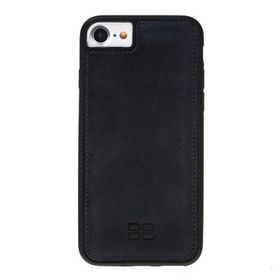 Bouletta G9 Lacivert Apple iPhone 7-8-SE Uyumlu Deri Arka Kapak