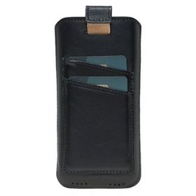 Bouletta MCCC RST1 Siyah Samsung Galaxy S20 Plus Uyumlu Deri Kartlıklı Kese Kılıf